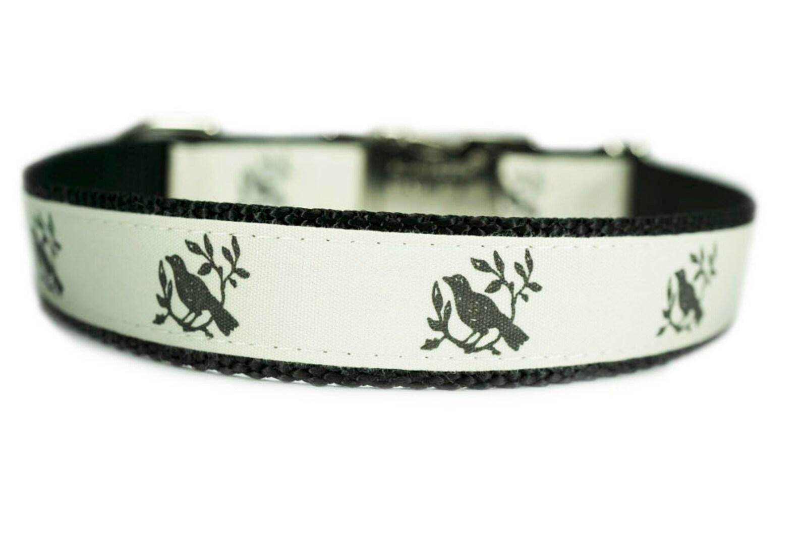 Dog Collar Personalized Engraved Buckle 1 Bird Dog Etsy