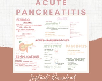 Acute Pancreatitis Notes [PDF]