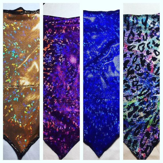 You Pick!--ANY 10 Holographic BandHäna Bandanas w/Hidden Stash Pocket