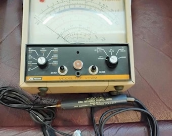 BK Precision Model 177 VTVM Analog Multimeter