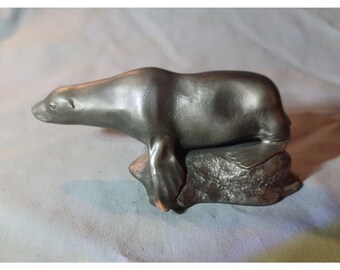 Fine Pewter Sea Lion - 1976 Franklin Mint