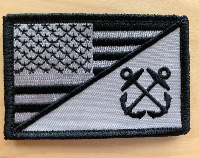 USCG Boatswain's Mate Embroidered Patch Advancement Etsy