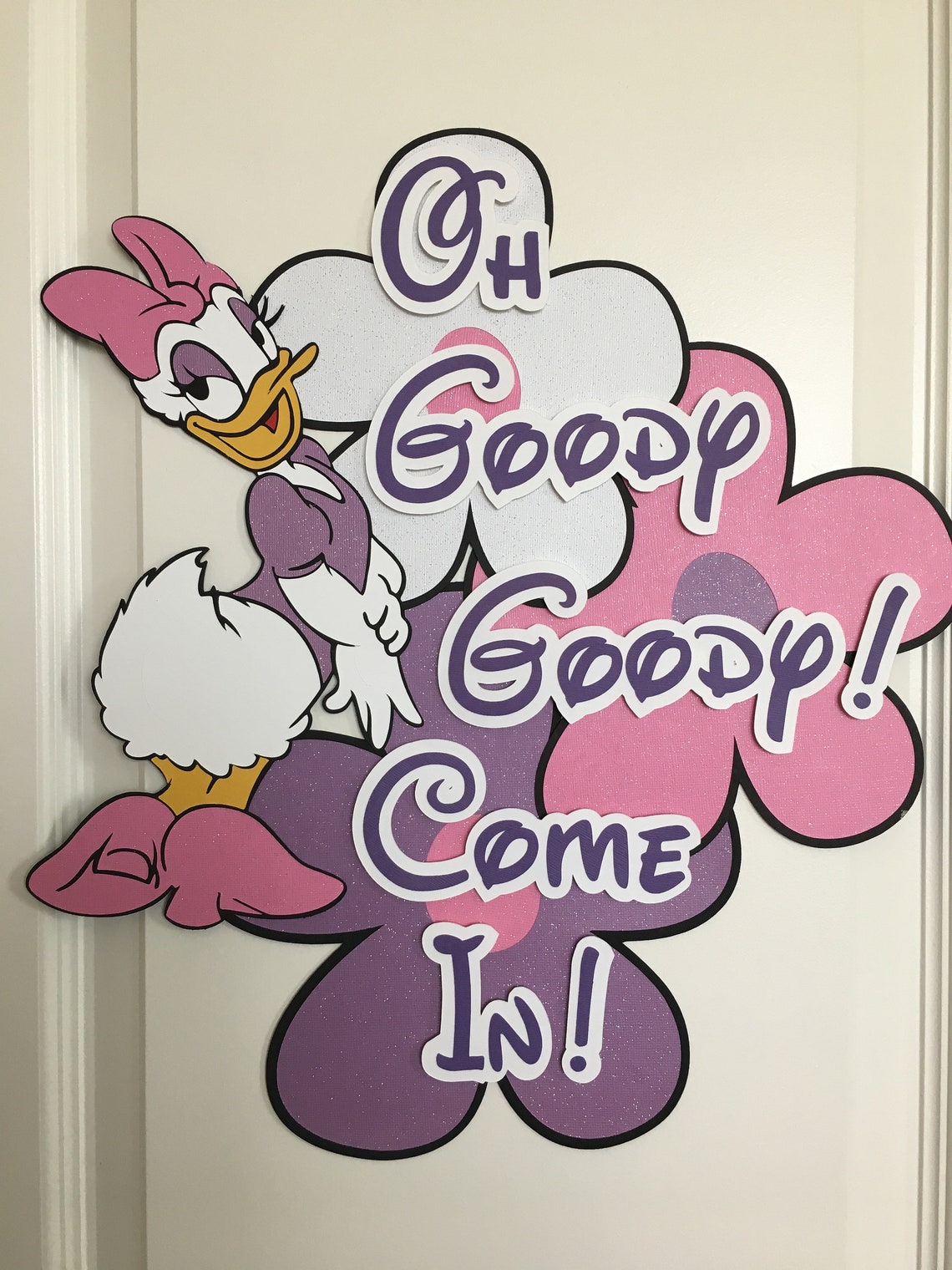Daisy Duck Decorations Birthday Nursery FREE SHIPPING Etsy