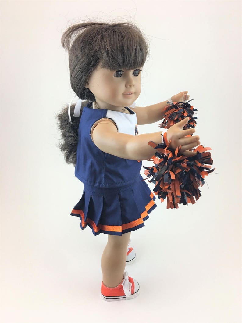 Doll Cheerleading Uniform for 18 Doll Cheerleading Etsy