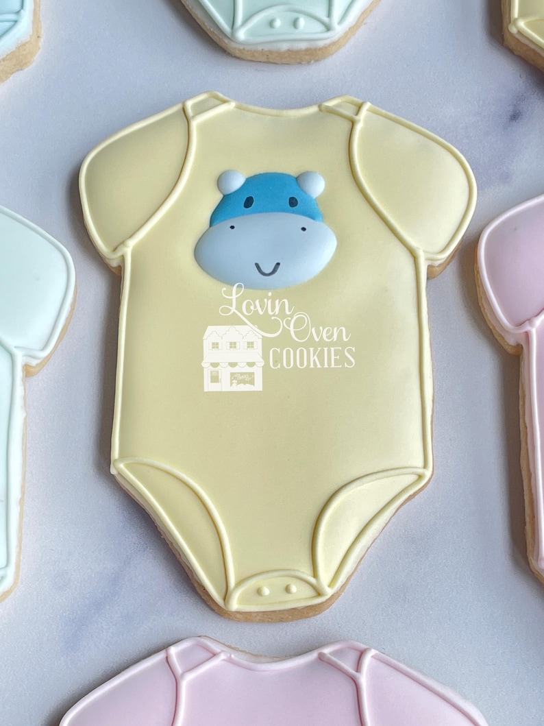 Galletas de azúcar decoradas con temática de safari y jungla, 1 docena de galletas, baby shower, cumpleaños, recuerdo comestible, mesa de postres, jirafa, león, elefante, imagen 3