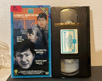 Blind Trust (Pouvior Intime, 1987) VHS Movie - French Canadian action thriller - English subtitles - 86 min, color - good used condition