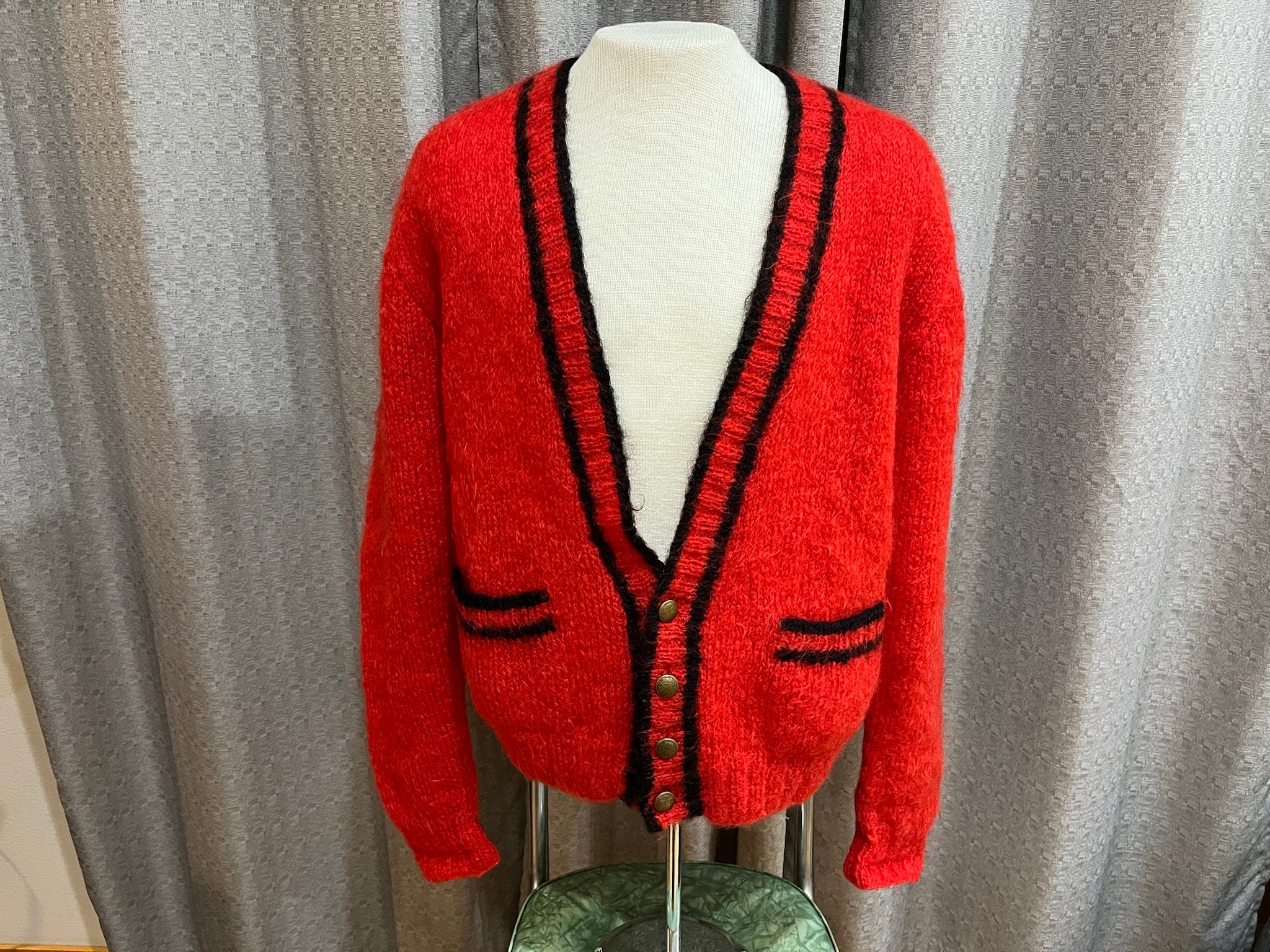 Fuzzy Cardigan - Etsy