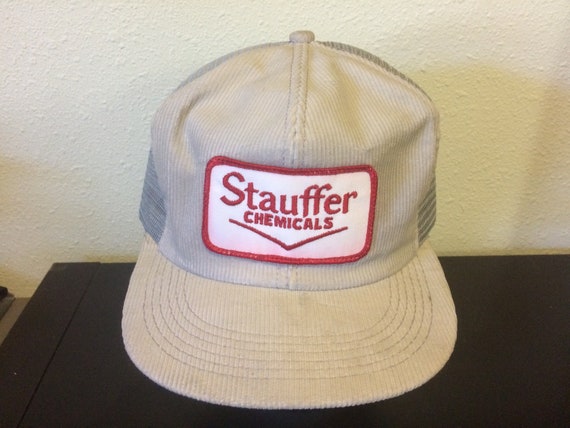 Vintage Baseball Cap stauffer Chemicals 