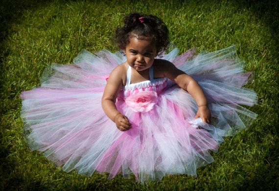 pink and white tutu dress Harlequinade/Paquita/Fairydoll Classical Tutu - Kids 8-10 years old