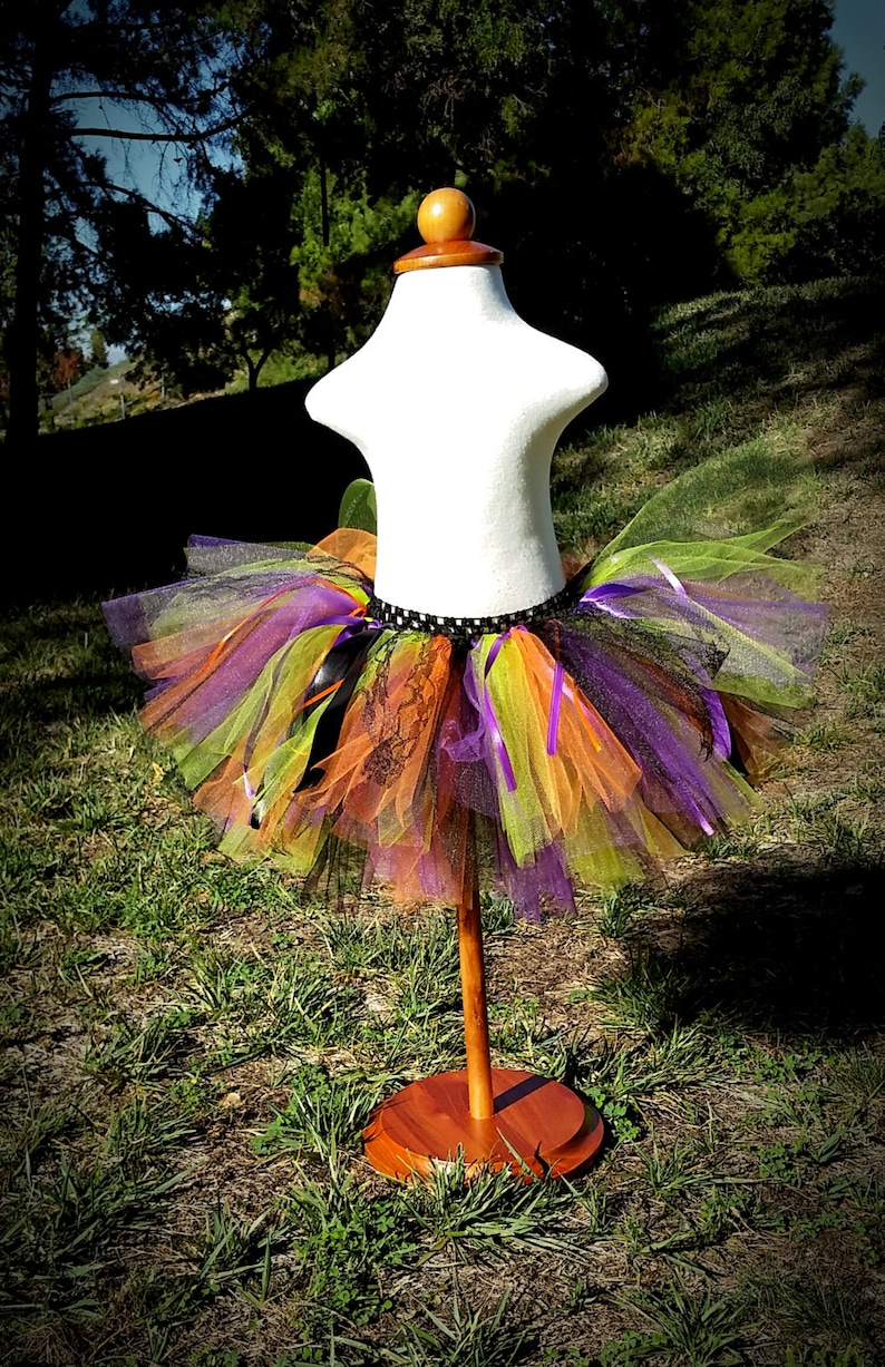 Halloween Tutu Skirt Fun Infant Toddler Girls Fluffy Tutu Etsy