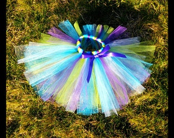 Peacock a ruff ruff dog tutu