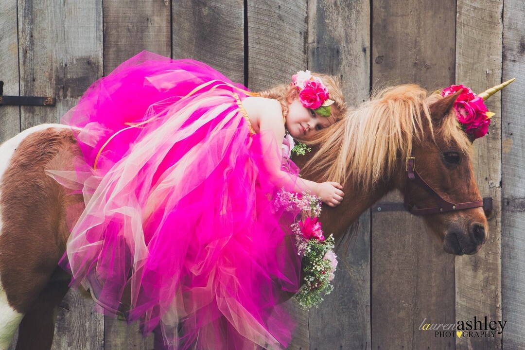 pink and gold tulle dress Hot dress, Infants, Toddlers, Girls, Customizable ball gown