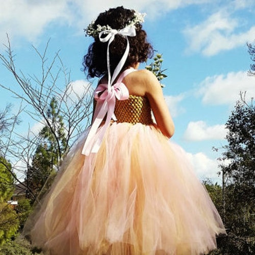 pink and orange tutu dress Hot Pink and Orange Fancy Tutu Dress for Infants, Toddlers, Girls, Customizable
