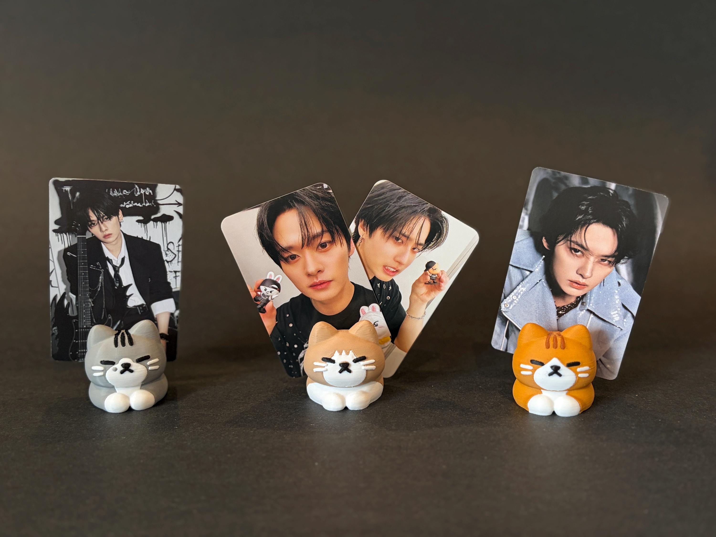 Minsung Family SKZOO Figures, Han Quokka, Leebit, Richard Gecko
