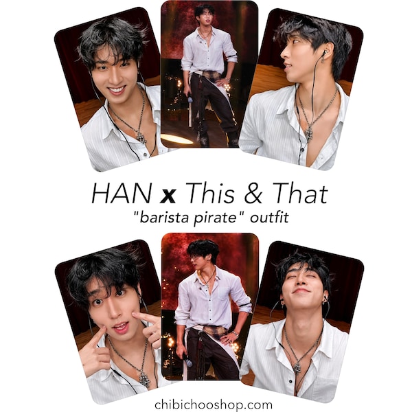 Stray Kids HAN This & That fan call LOMO cards, photocards, SKZ