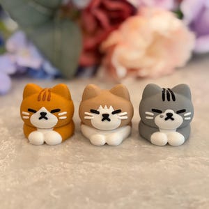 Lee Know's cats Doongie, Soonie, Dori, Photocard Holders, 3D Printed Figures, Stray Kids, SKZ