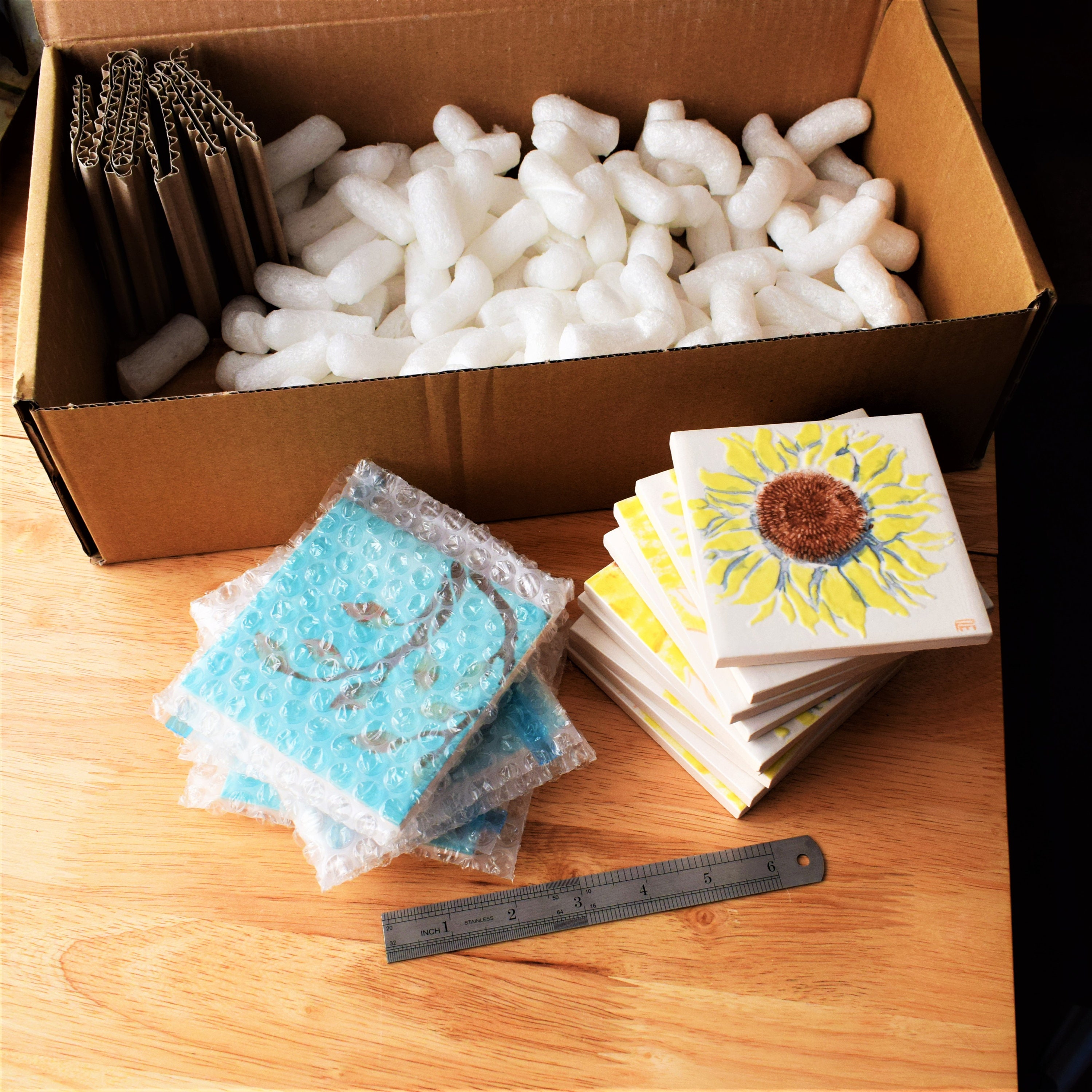 Küche Splashback Backsplash Fliesen Küche von Hand bemalt | Etsy