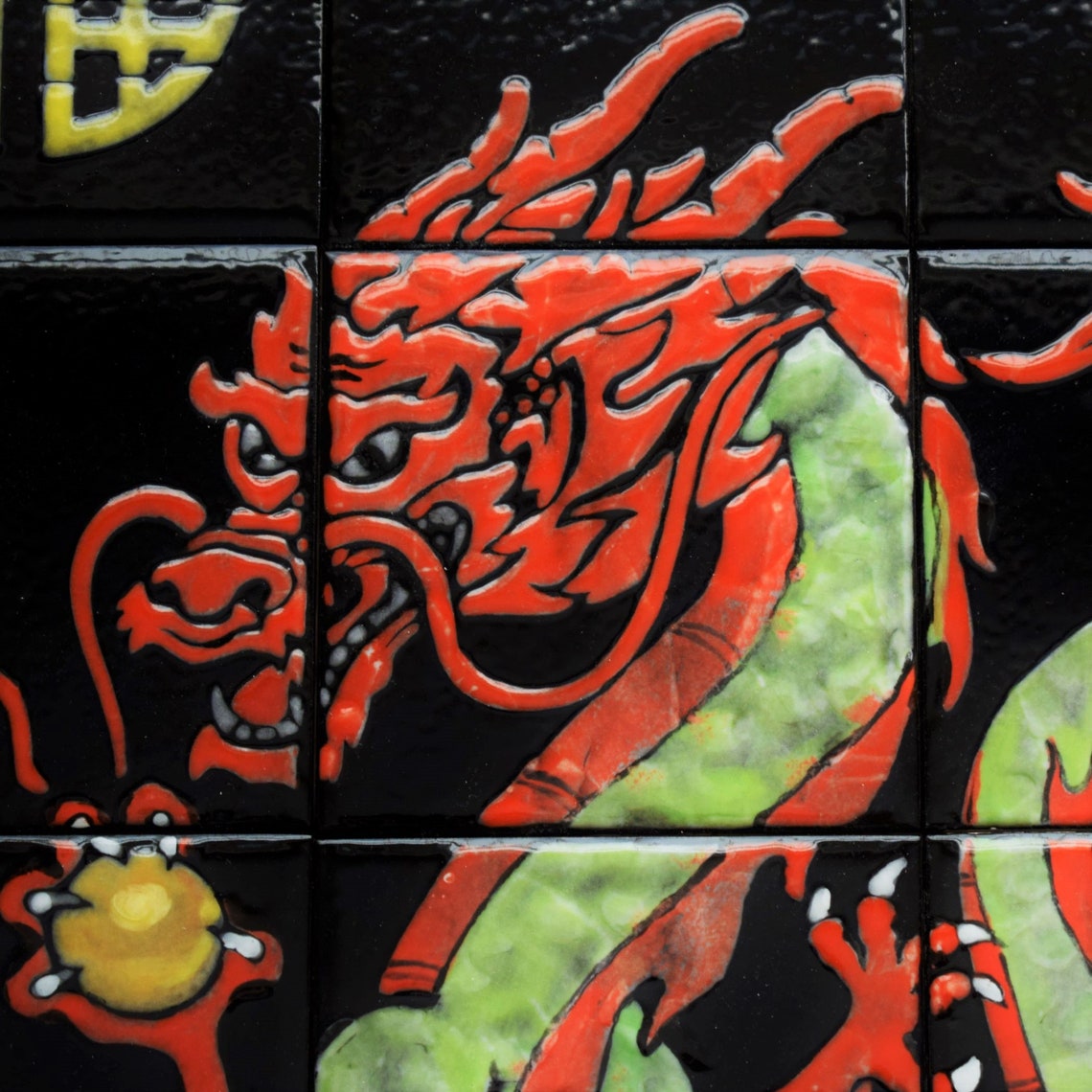 Backsplash Wandbild Fliesen Wandbild handgefertigt | Etsy