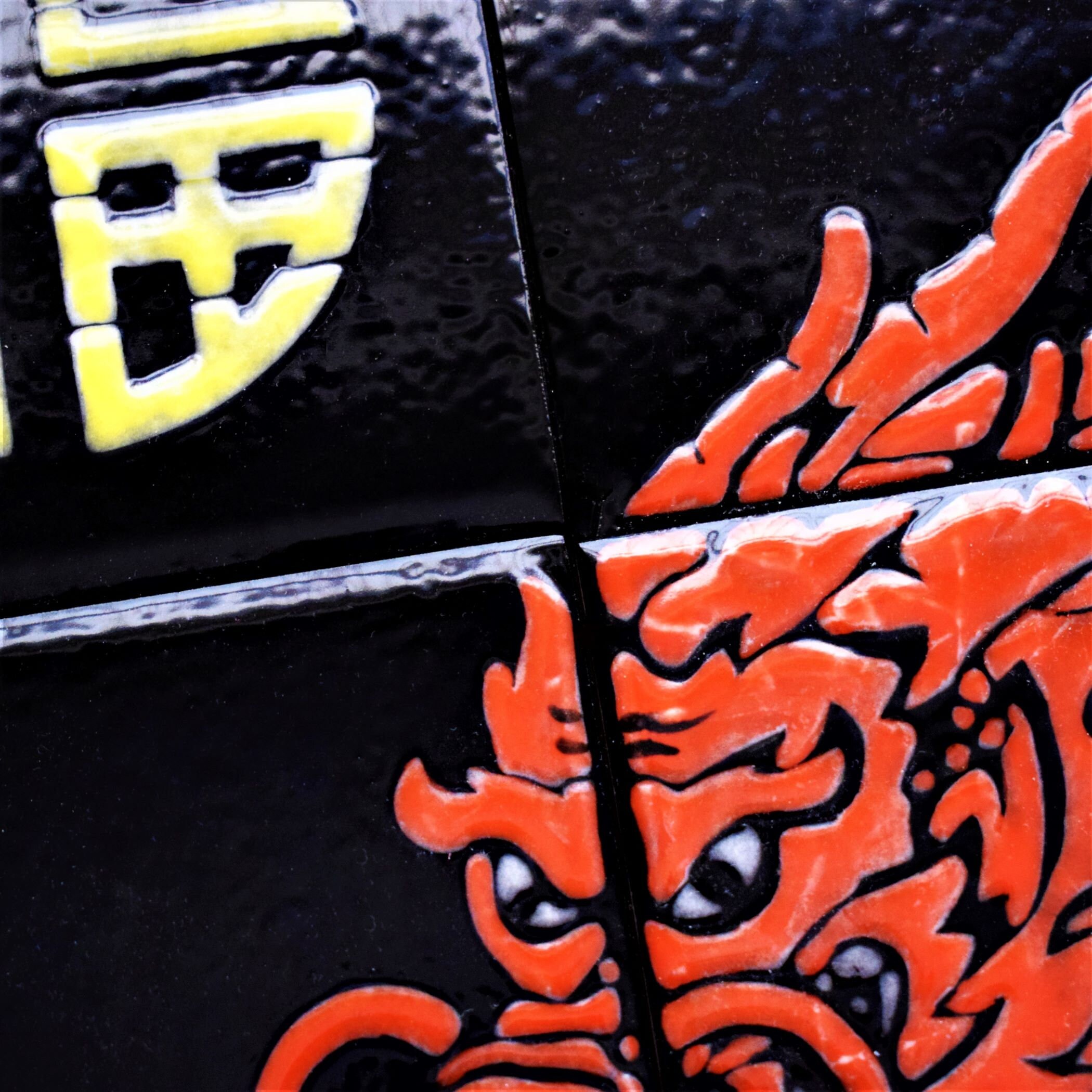 Backsplash Wandbild Fliesen Wandbild handgefertigt | Etsy