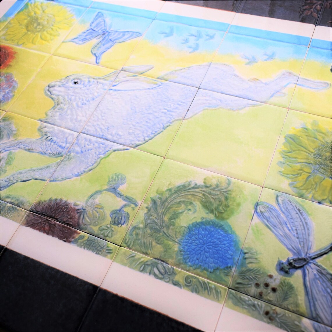 Backsplash Wandbild Küche Backsplash handgefertigt CUSTOM | Etsy