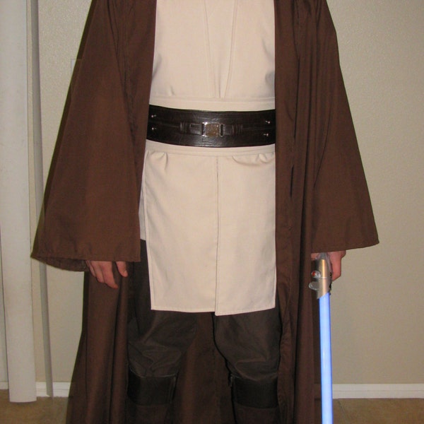 Complete Jedi Costume - Includes: Robe, Tunic, Pants & Belt