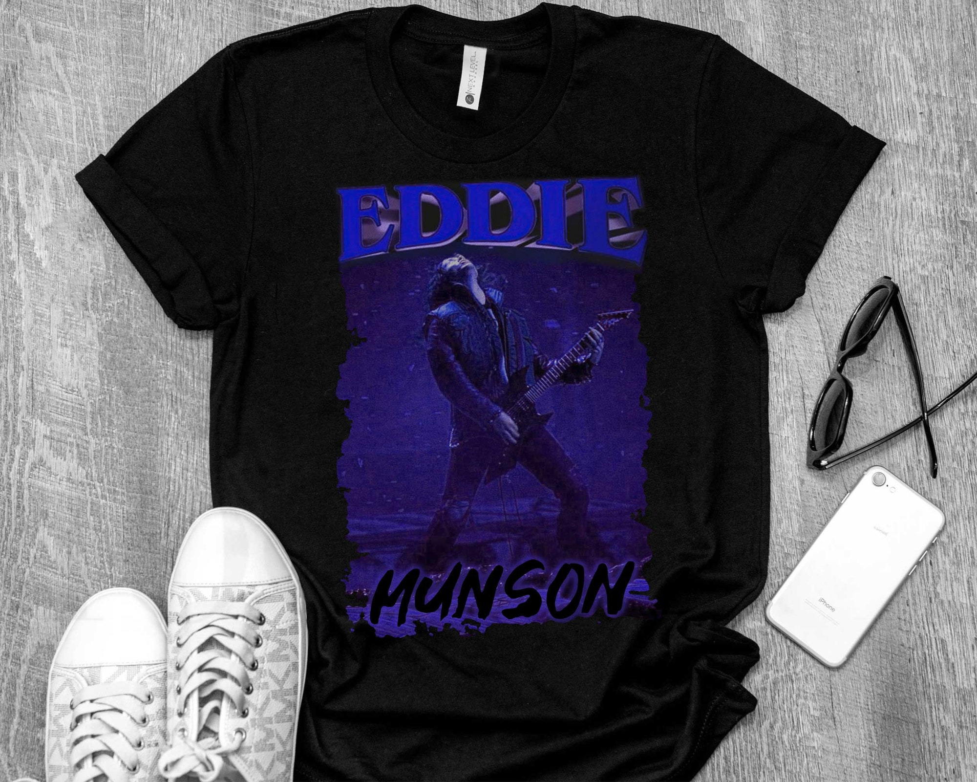 Discover Vintage Eddie Munson Shirt