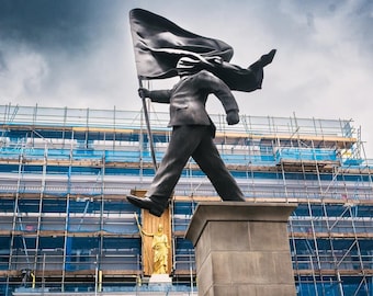 Grabado de Banksy en Londres: Fotografía de Londres
