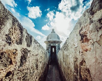 Puerto Rico Photography Print: El Morro, Old San Juan Wall Art