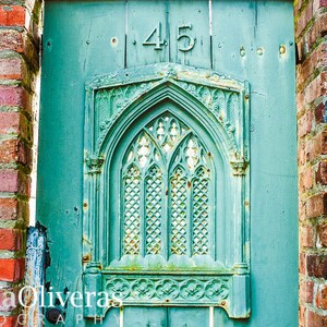 Charleston Teal Door Photography: South Carolina Wall Art