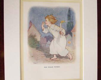 Original 1930's Edition 'Mother Goose Nursery Rhymes'