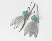 Amazonite Tulip Earrings