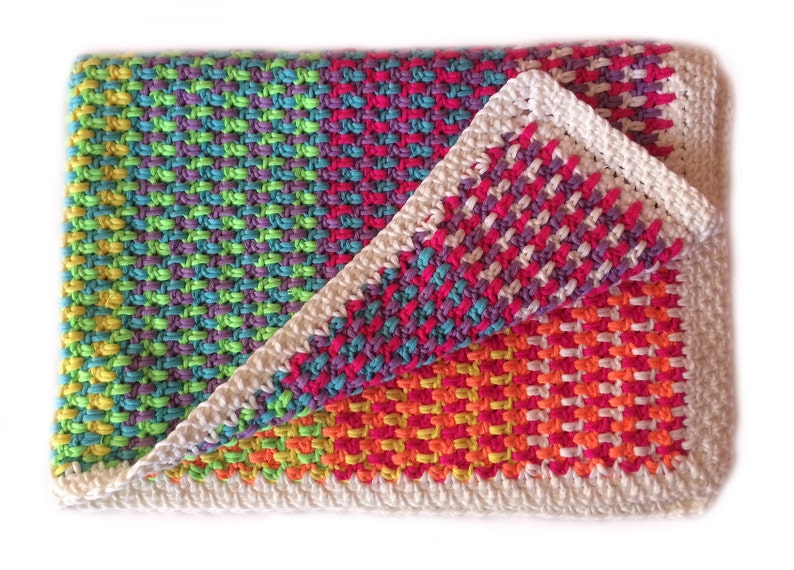 Baby Sunshine Blanket Crochet Pattern WM2066 image 1