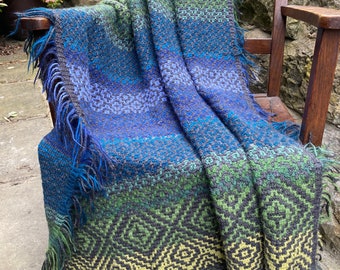 Inca Mosaic Crochet Blanket Pattern WM2118