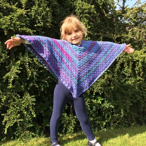 Nessie's Poncho Crochet Pattern WM2070 image 2