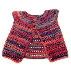 Martha Jacket Crochet Pattern WM2040 image 2