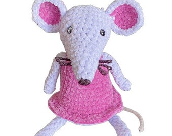 Whiskers The Mouse Crochet Pattern WM2100