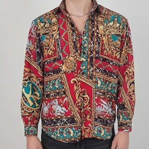 Vintage 90s KANSAI YAMAMOTO Baroque Cherub Print Shirt - Etsy