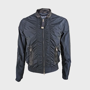  Superdry Chaqueta de bombardero de vuelo militar para hombre,  estilo bombardero clásico, Negro - : Ropa, Zapatos y Joyería