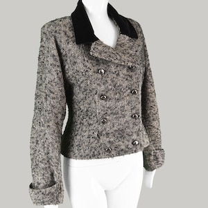 Vintage 80s MILA SCHON Jacket, Wool Crepe, Nipped Waist, Womens Blazer, Designer Vintage, Hourglass Jacket, Taupe Grey, Abstract Print - Etsy UK Vintage 80s MILA SCHON Jacket, Wool Crepe, Nipped Waist, Womens Blazer, Designer Vintage, Hourglass Jacket, Taupe Grey, Abstract Print - Etsy UK