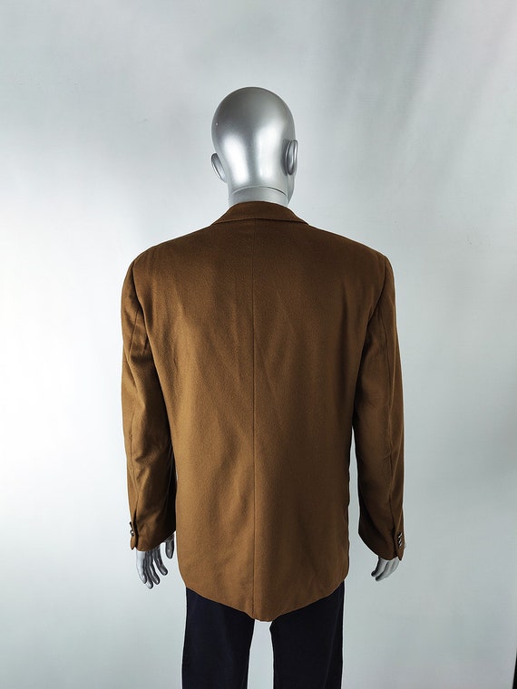 Vintage GIANFRANCO FERRE Brown Wool & Cashmere Bl… - image 7