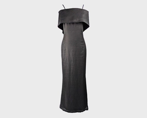 GIANFRANCO FERRE 90s Maxi Dress Designer Vintage L
