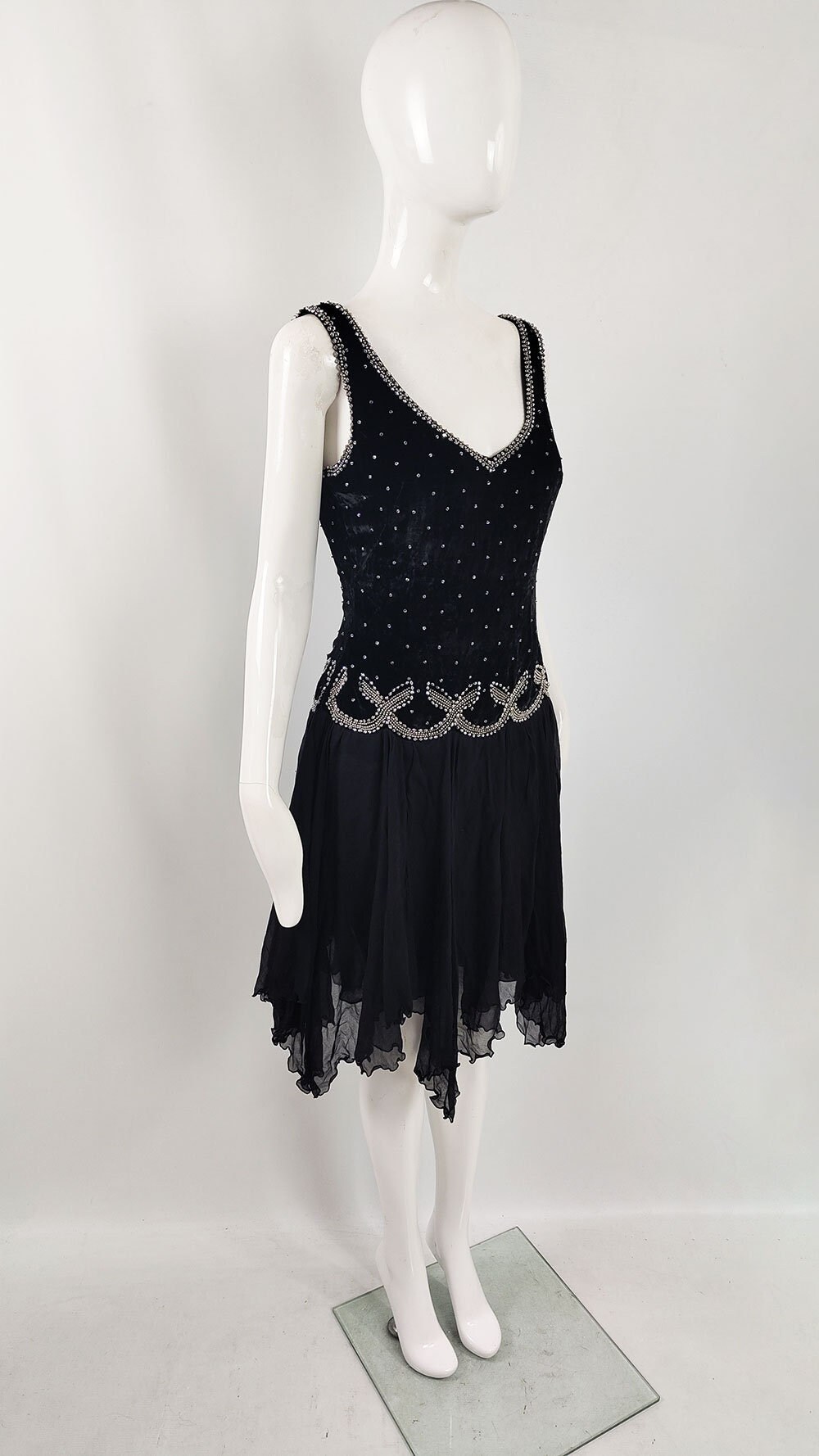 VIP【関税送料無料】希少 BLUMARINE BLACK SILK DRESS VIP【関税送料無料】希少 BLUMARINE BLACK DRESS