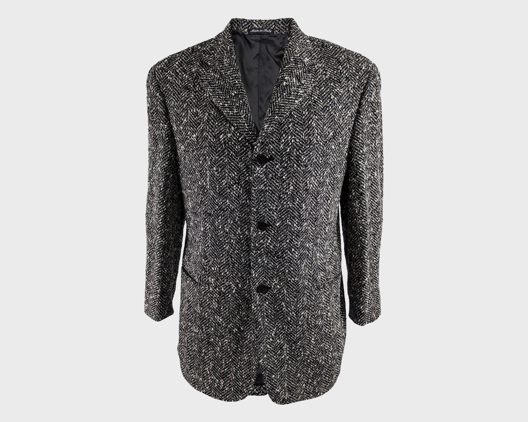 ジャケット・アウター 80s 90s ITALY silk linen blazer EURO Linen