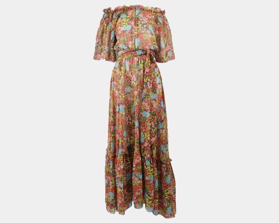 Vintage 70s ANNACAT Dress Carnaby Street Bohemian