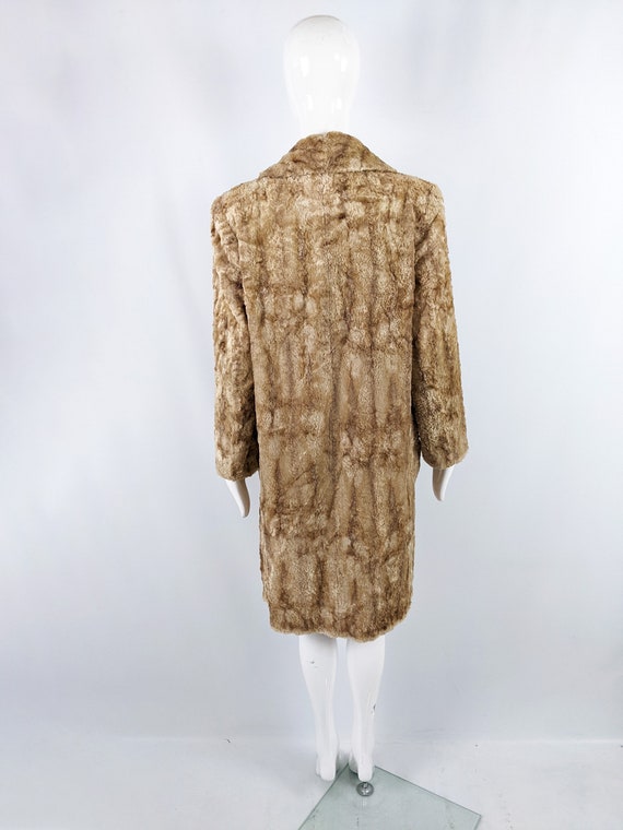 ICEBERG Coat Vintage Faux Fur Coat Furry Coat Sho… - image 6