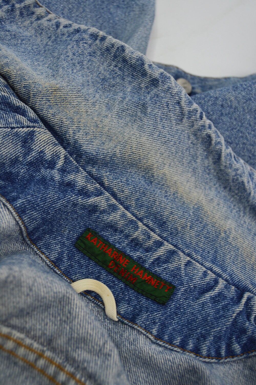 Vintage KATHARINE HAMNETT 90s Grunge Jacket Trucker Mens