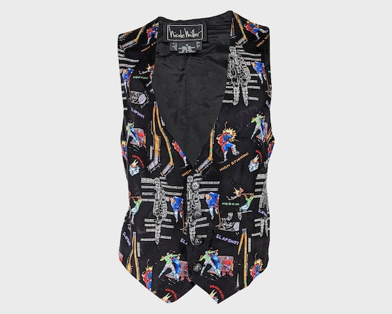 Silk shop vest mens