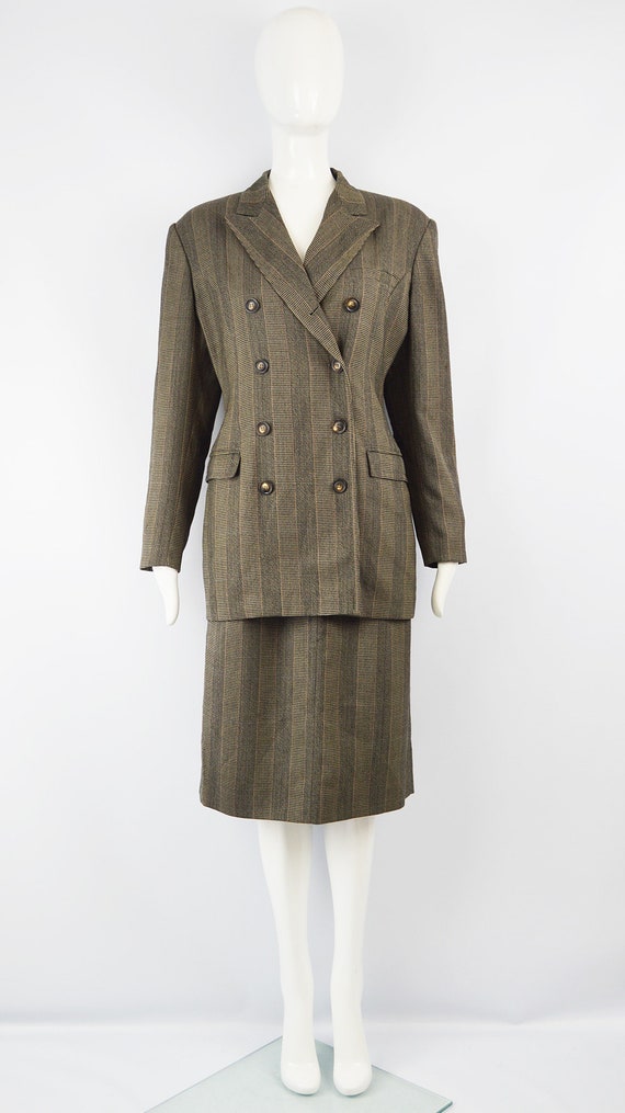 80s JIL SANDER Suit Women 2 Piece Suit Wool Skirt & Long - Etsy 日本