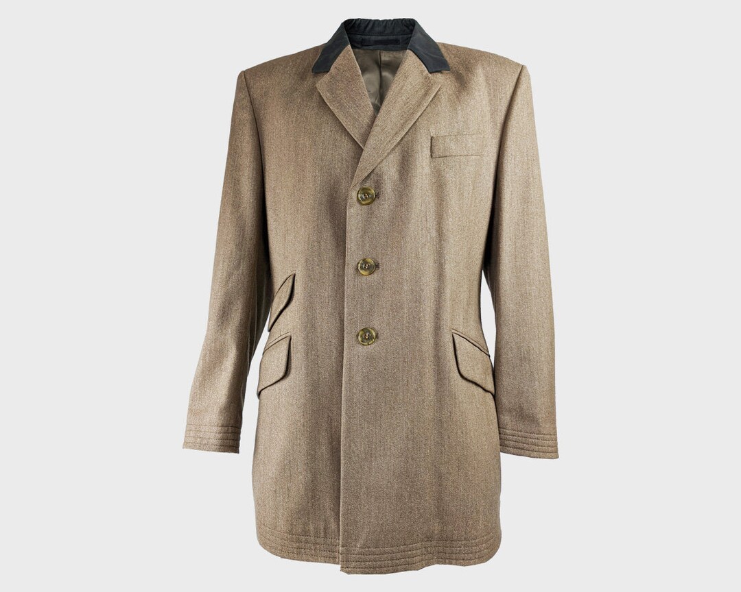 yohji yamamoto POUR HOMME men's Chesterfield Coat Size 1