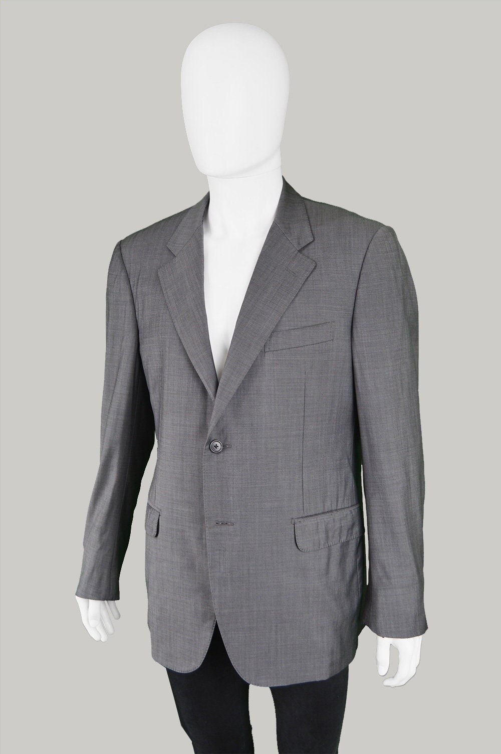 ヴィンテージ CORNELIANI 120s スーパーファインメリノウール メンズ